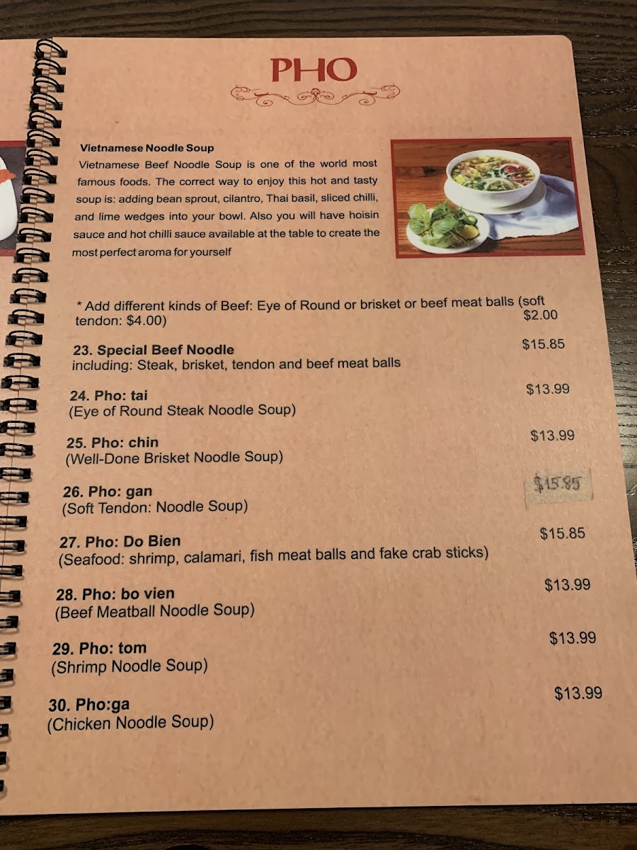 Menu Miss Saigon Pho-2